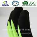 13 Gauge Nylon Liner, Nitrile Coating, Sandy Finish Safety Work Gloves (SL-NS107)